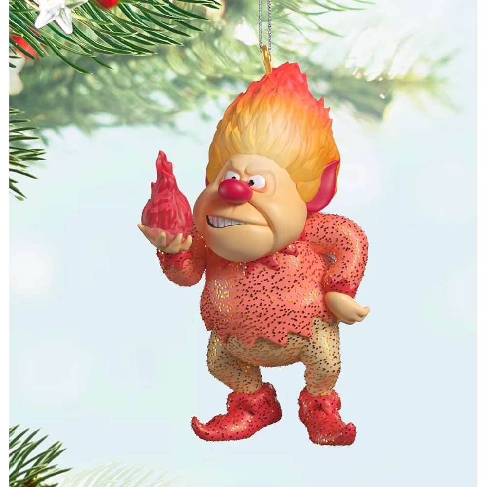 Hallmark Keepsake Heat Miser The Year Without a Santa Claus Magic Light Ornament - Picture 4 of 14